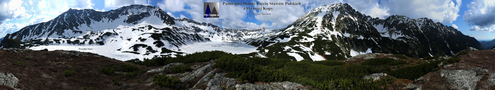 panorama Pięciu Stawów Polskich